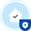 Home icon representing tenant screening