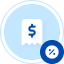 Dollar sign icon to represent the ability to pay your rent online
